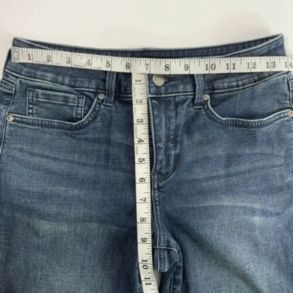 NYDJ Blue Marilyn Straight Leg Jeans 4